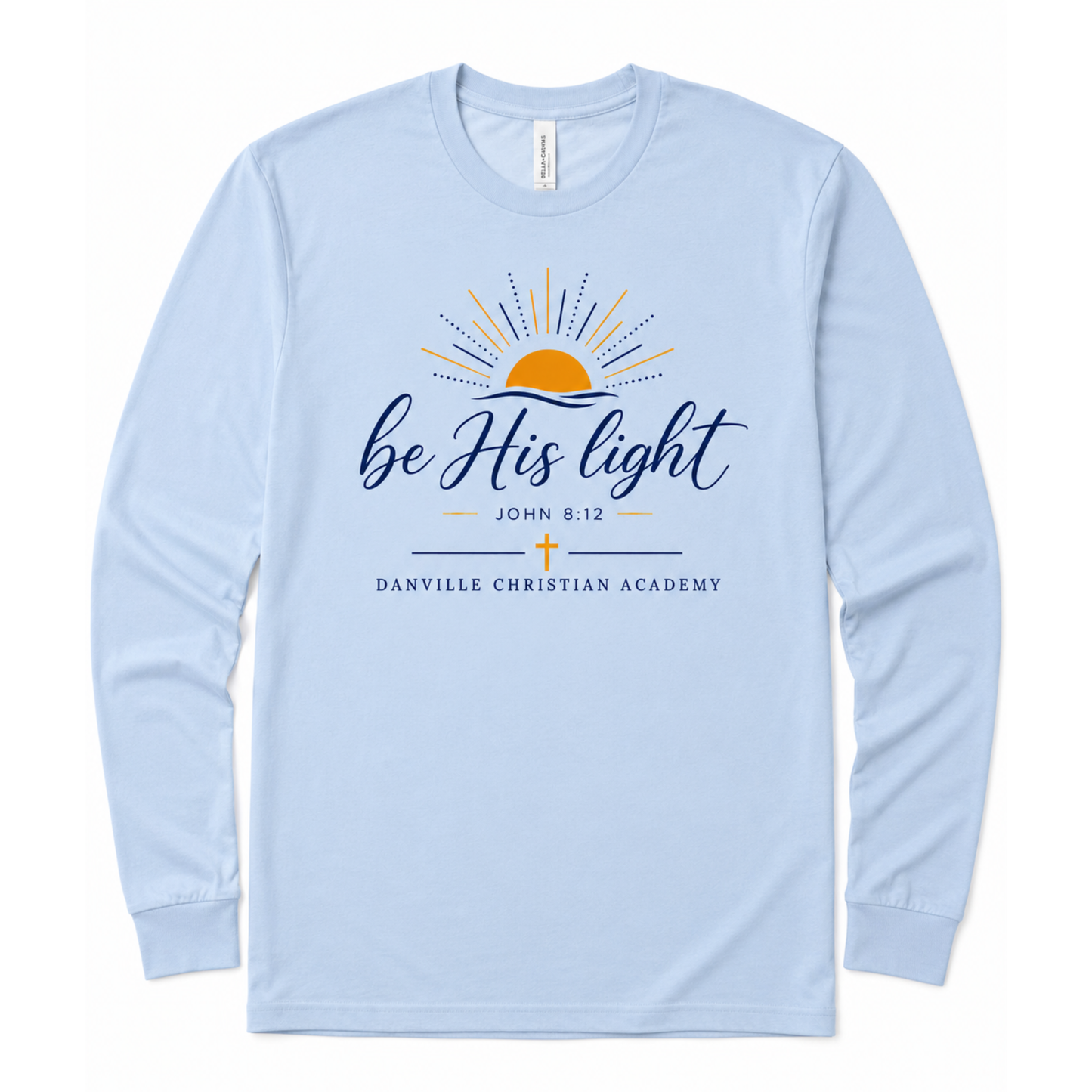 Be His Light Shirt Light Blue