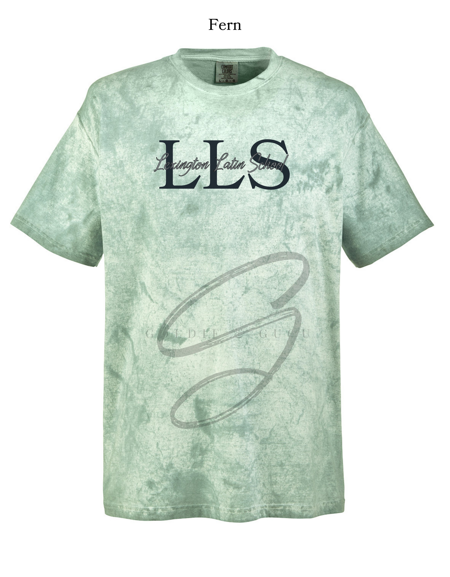 ADULT LLS Acid Wash t-shirt School Spirit