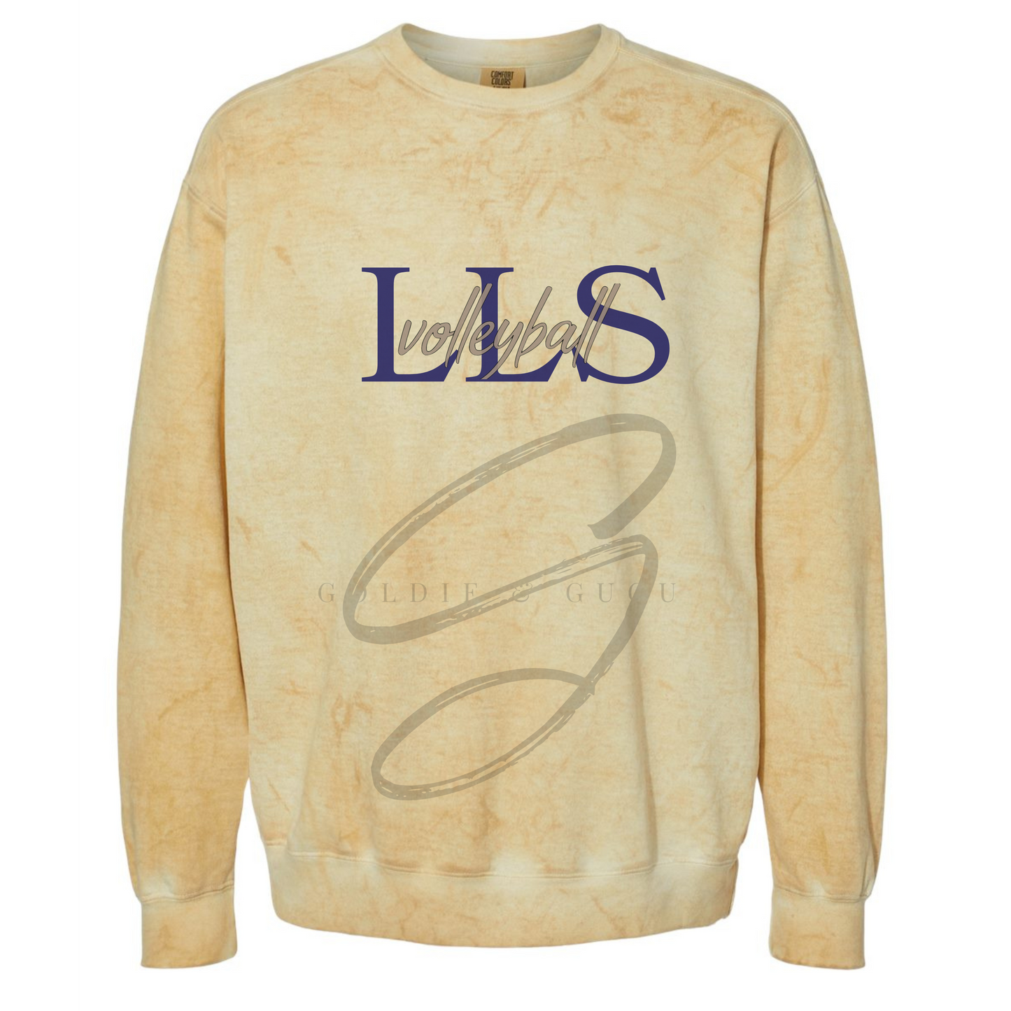 ADULT LLS Acid Wash School Spirit Sweatshirt