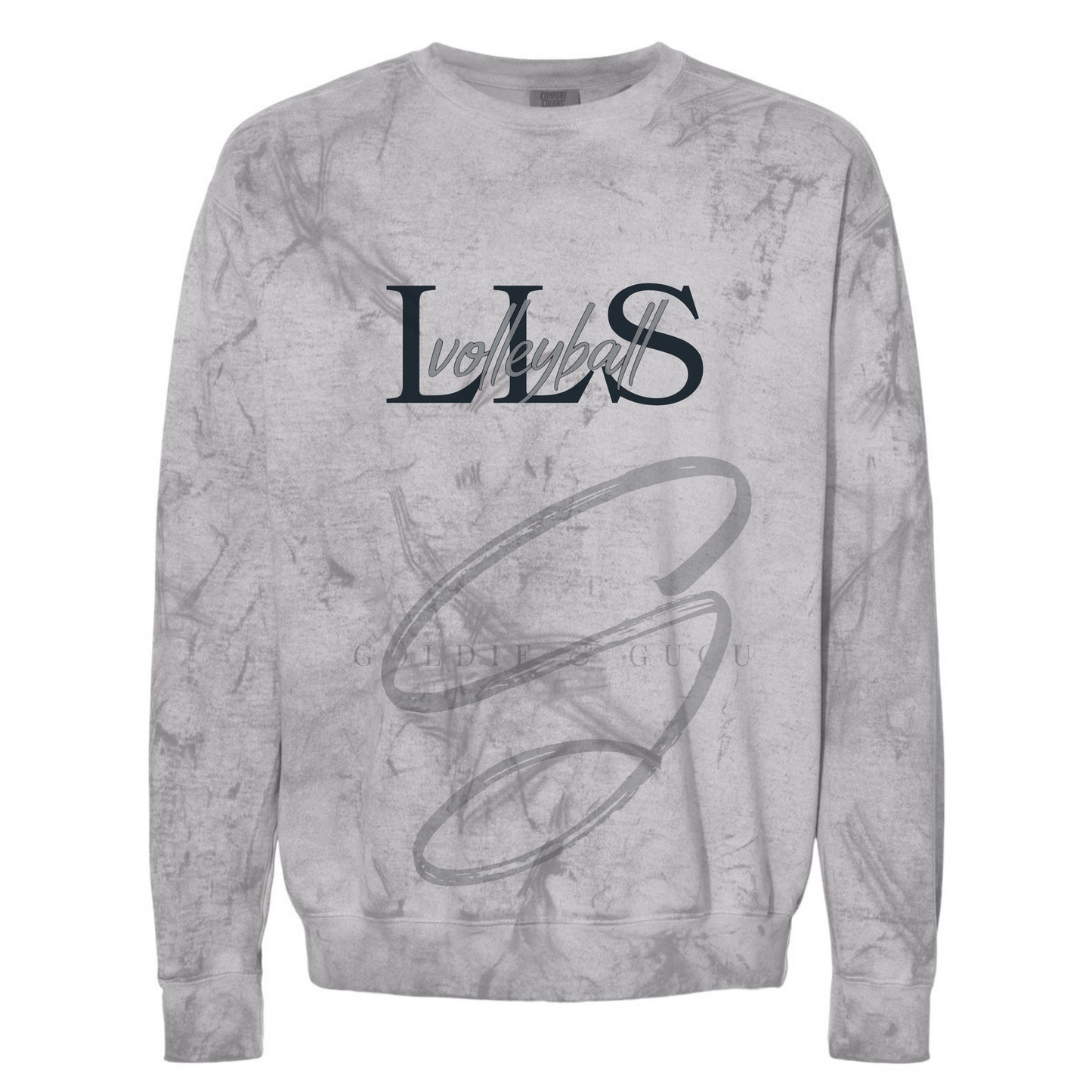 ADULT LLS Acid Wash School Spirit Sweatshirt