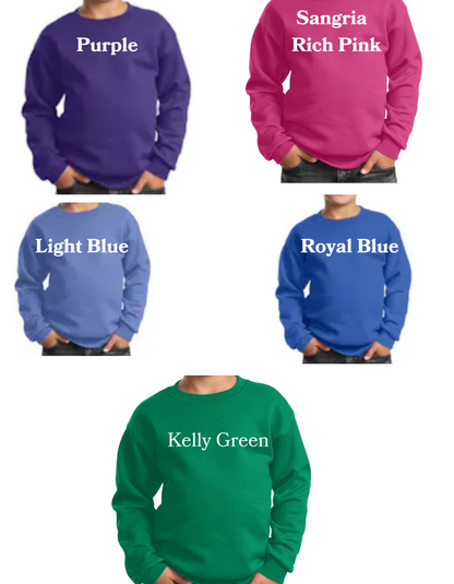 Youth LLS School Spirit Sweatshirt